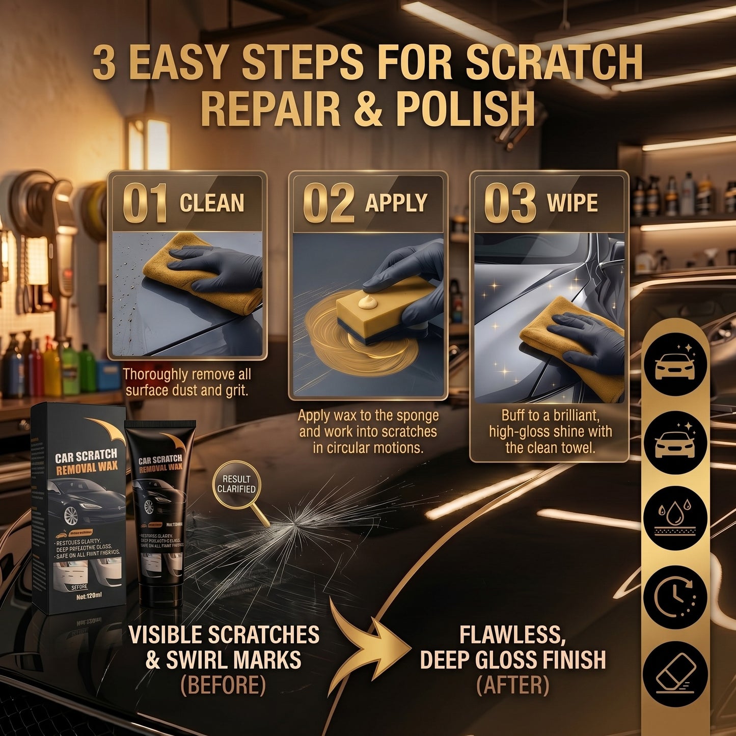 Carpoints™ Scratch Removal Wax
