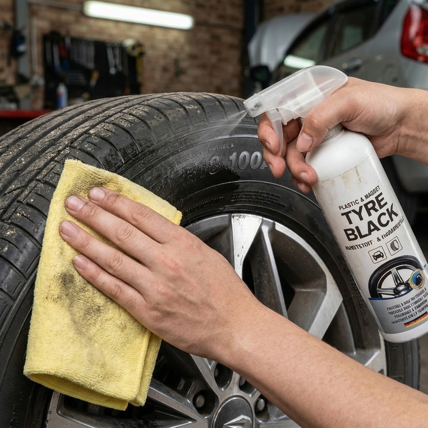 Tyre Black™ - Premium Tire Gloss & Protectant (120ml)