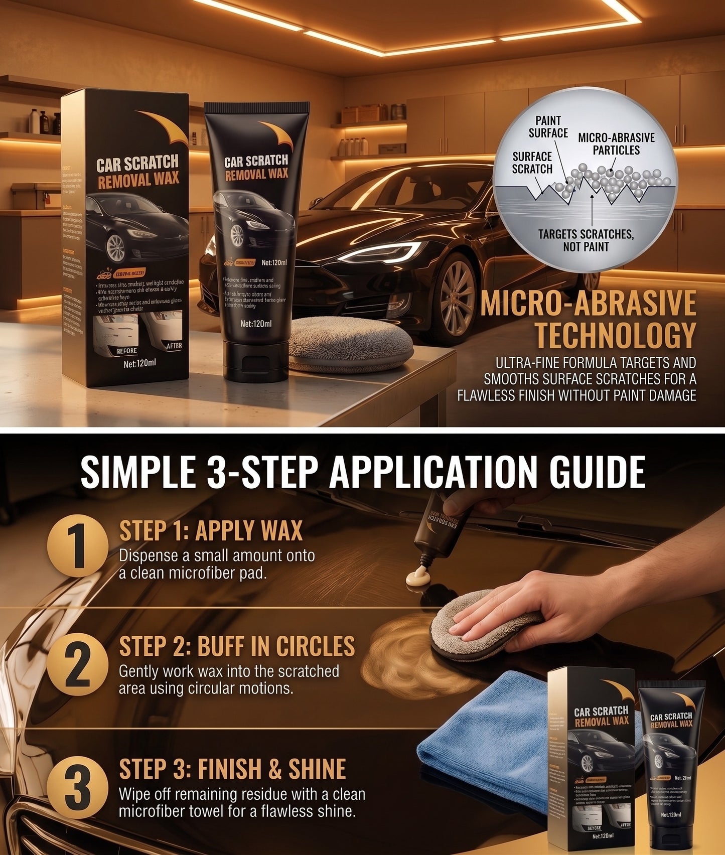 Carpoints™ Scratch Removal Wax